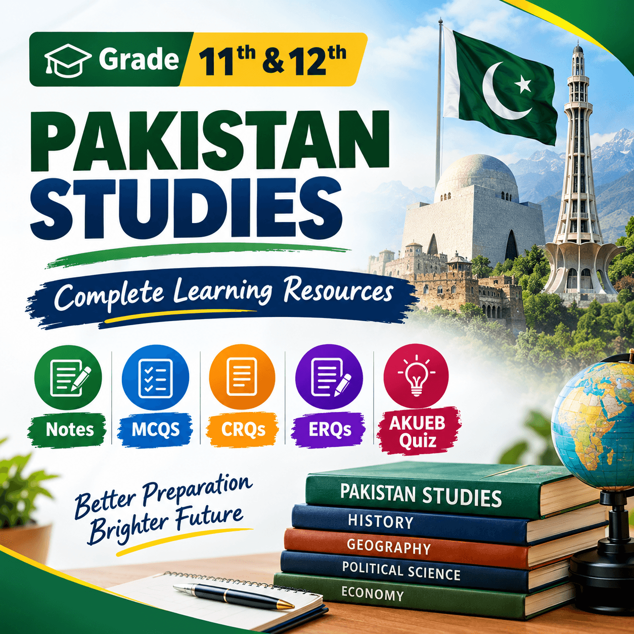 AKUEB Pakistan Studies Resources 4 Grade 11 and 12 Pakistan Studies